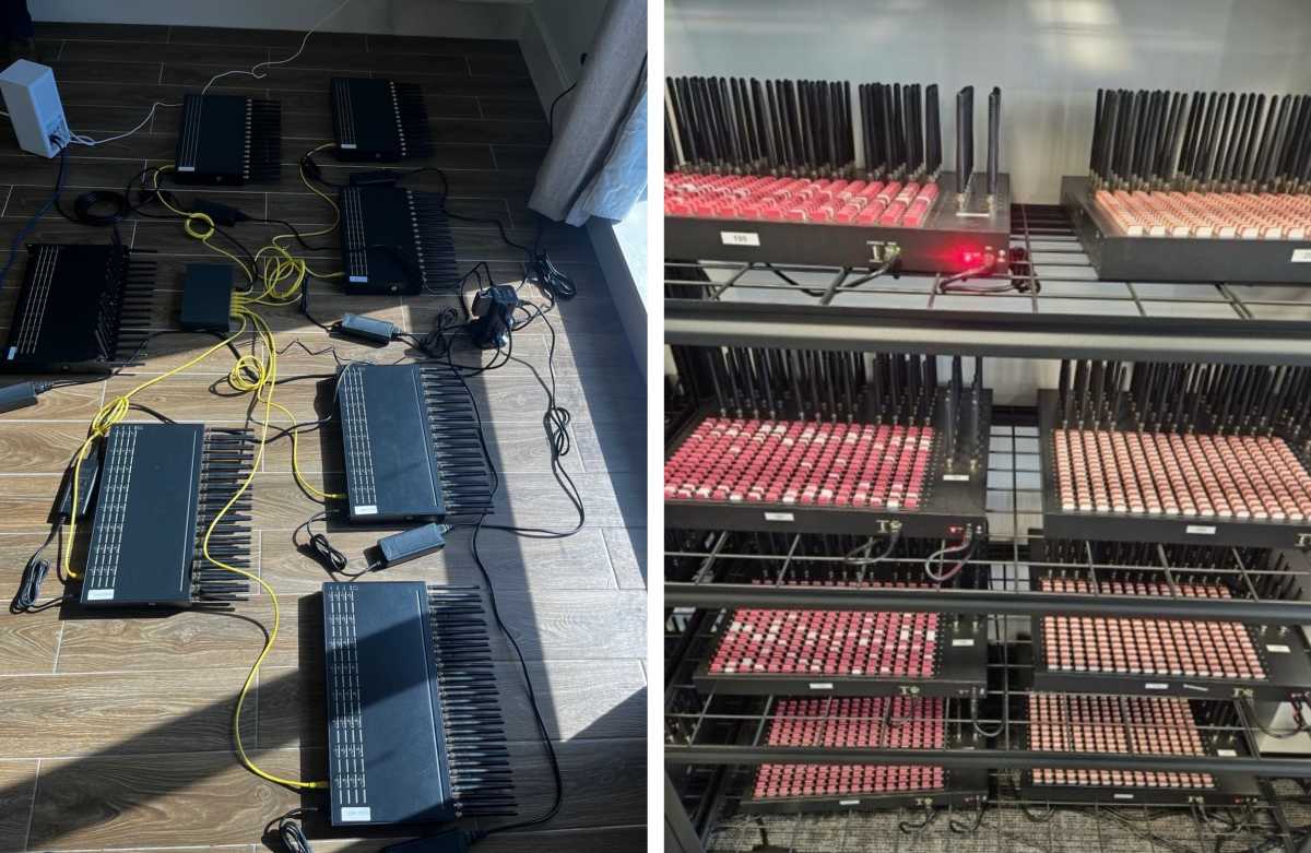 The Secret Service said Tuesday it had dismantled a vast network of electronic devices in the New York metropolitan area that officials say posed an imminent threat to senior U.S. government officials and the city’s telecommunications infrastructure as the United Nations General Assembly convenes in Manhattan.