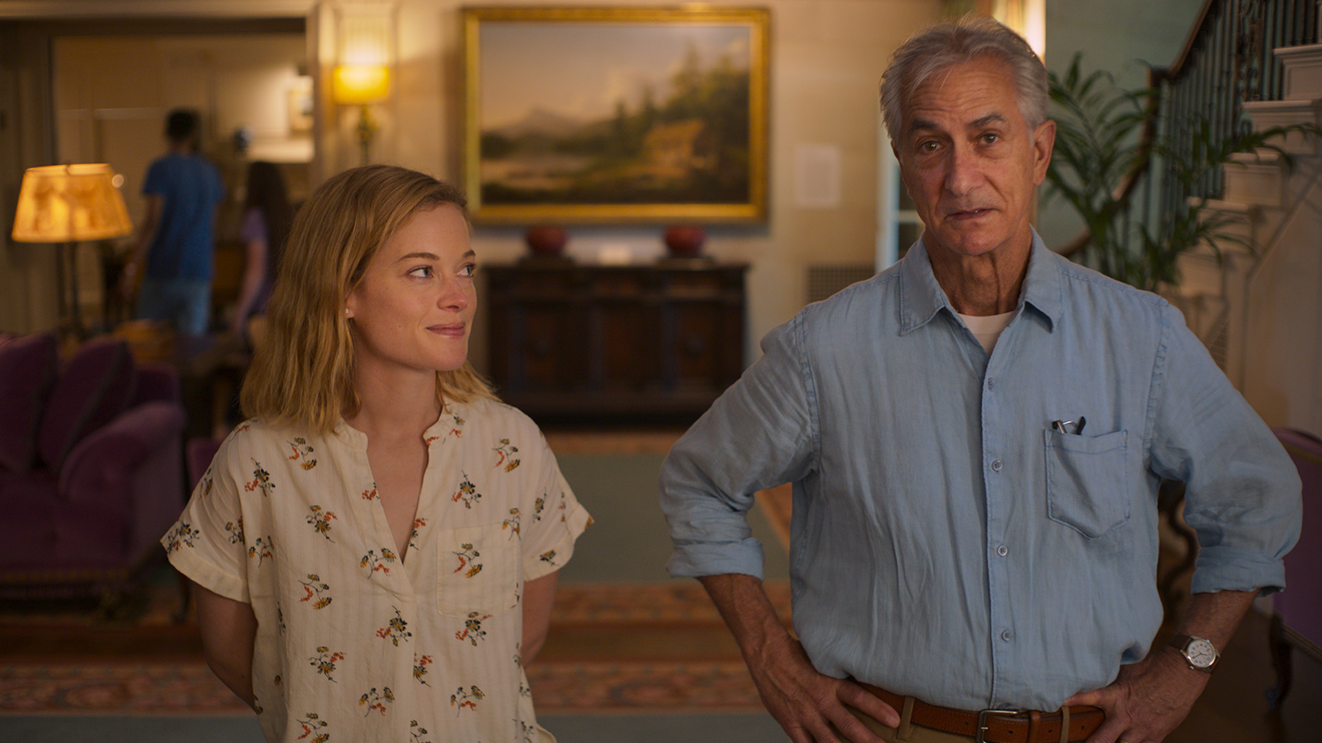 David Strathairn and Jane Levy in "A Little Prayer."