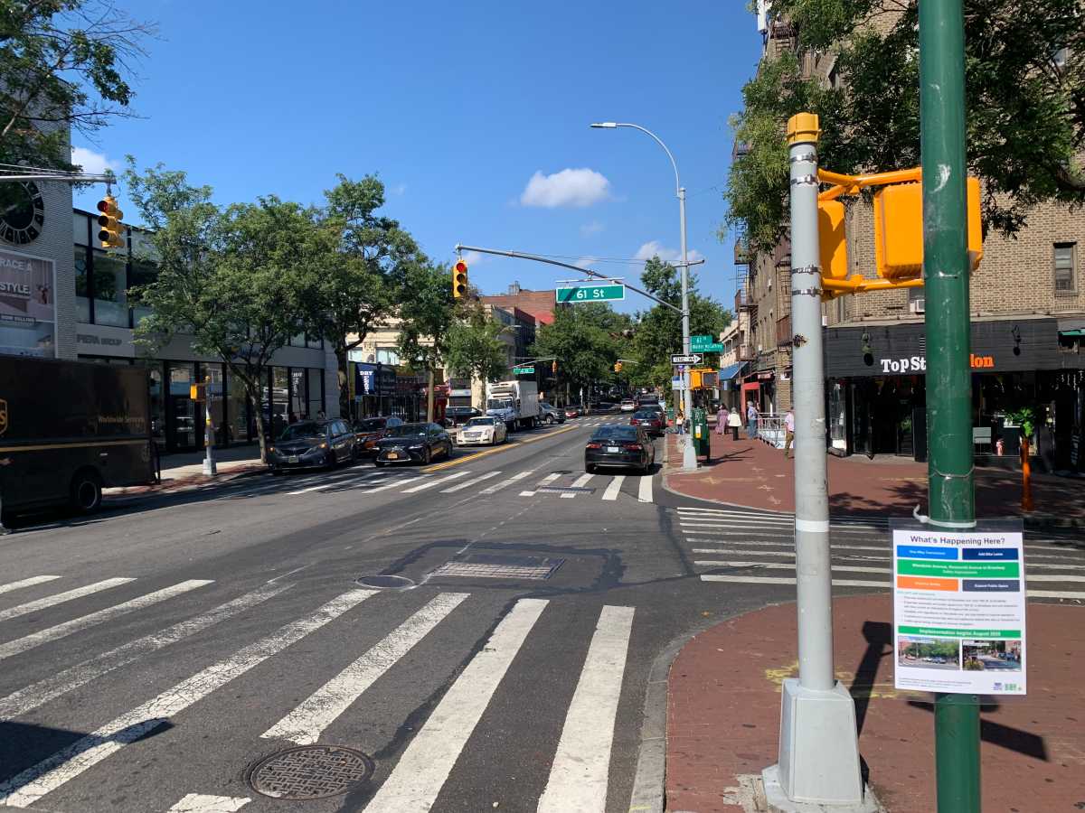 street in Queens during the day