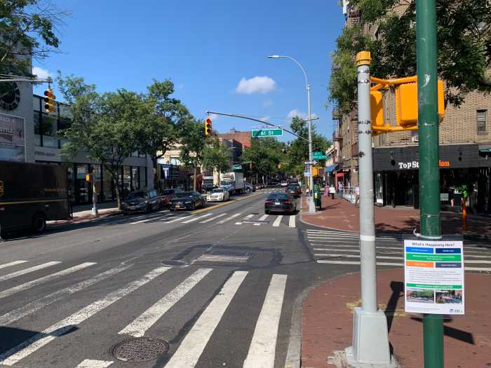 street in Queens during the day