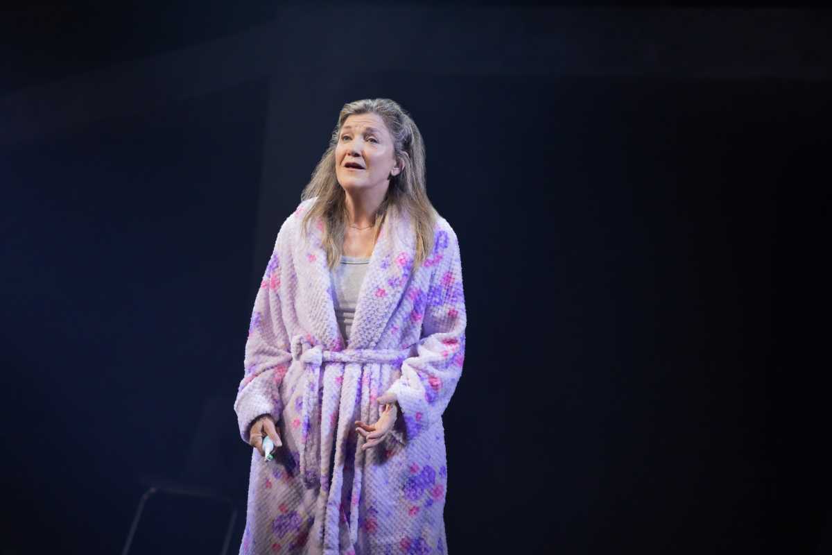 Review | 'Punch' lands hard at first, then holds back 3 Victoria Clark in "Punch" on Broadway