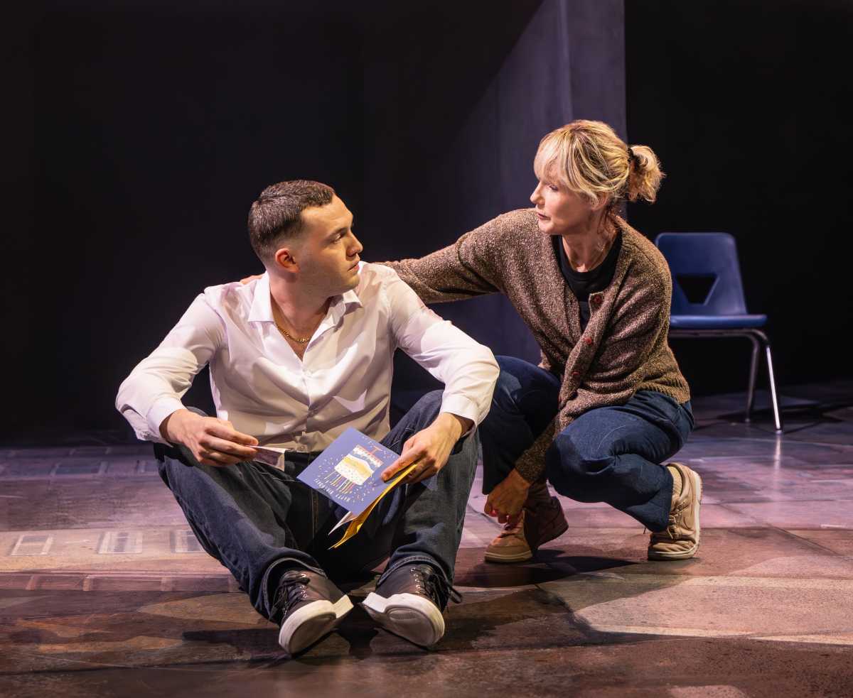 Review | 'Punch' lands hard at first, then holds back 2 Will Harrison and Lucy Taylor in "Punch" on Broadway