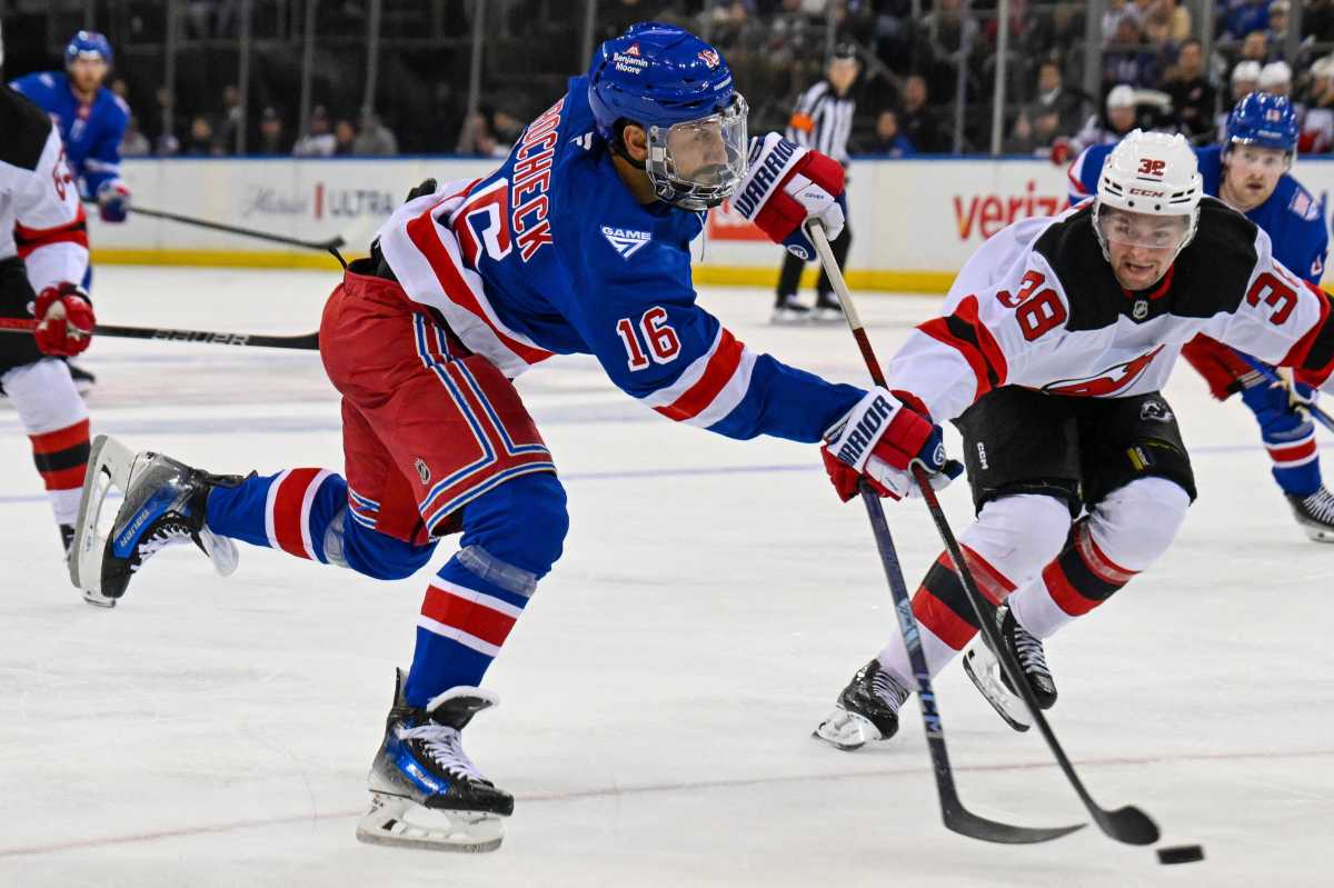 Vincent Trocheck injury Rangers