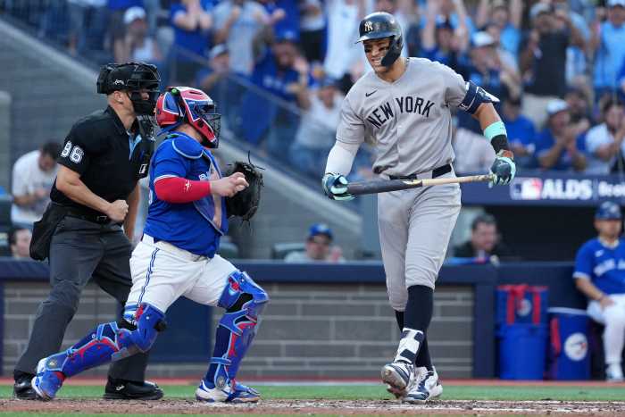 Aaron Judge strikeout Yankees Blue Jays Game 2