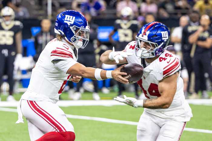 Giants Jaxson Dart Cam Skattebo
