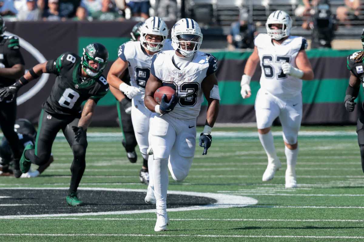 Javonte Williams Jets Cowboys Week 5