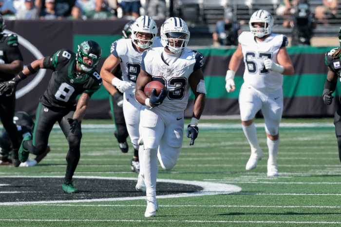 Javonte Williams Jets Cowboys Week 5