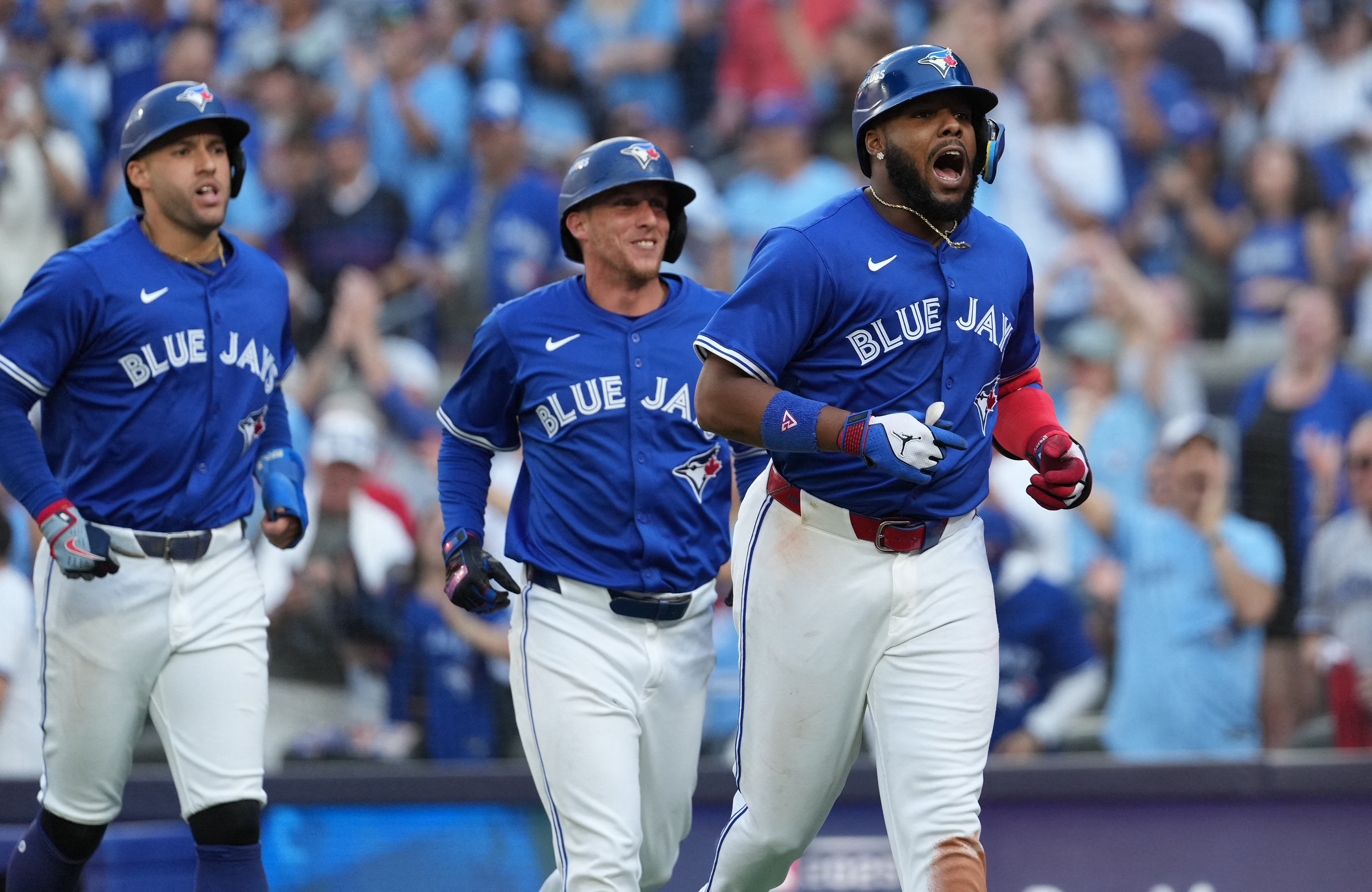 Vladimir Guerrero Jr. grand slam Yankees Blue Jays G2 ALDS