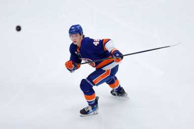 Matthew Schaefer Islanders Capitals home opener