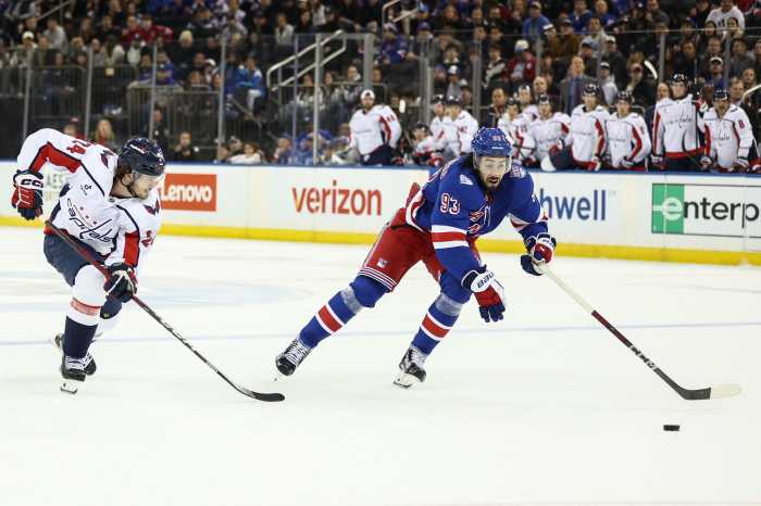 Mika Zibanejad Rangers Capitals