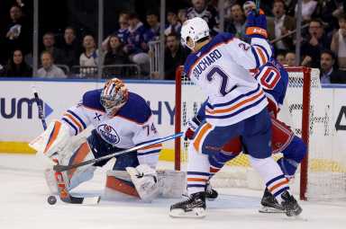 Rangers Oilers Skinner Bouchard