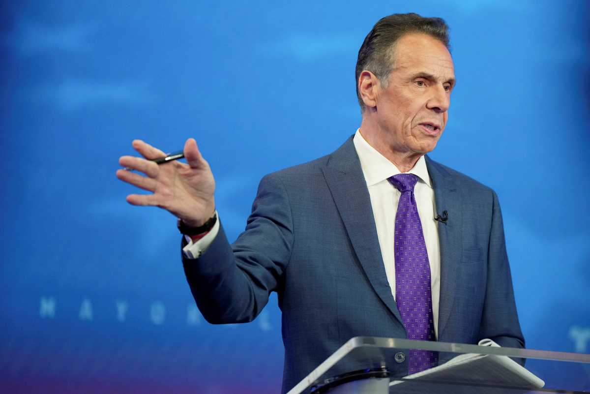 NYC Mayor's Race: Mamdani believes debate 'went well' for him, and that Cuomo has 'narrow path' to victory 2 former governor andrew cuomo speaking at mayoral debate