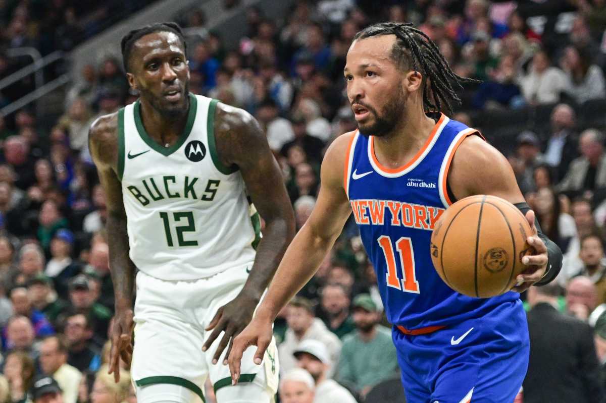Jalen Brunson Knicks Bucks