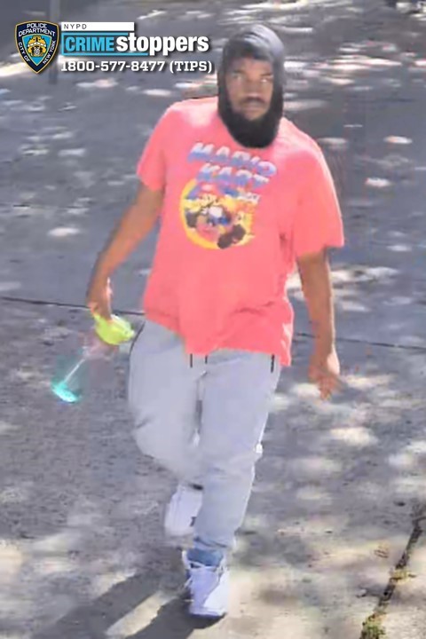 Brooklyn rape suspect in Mario Kart t-shirt