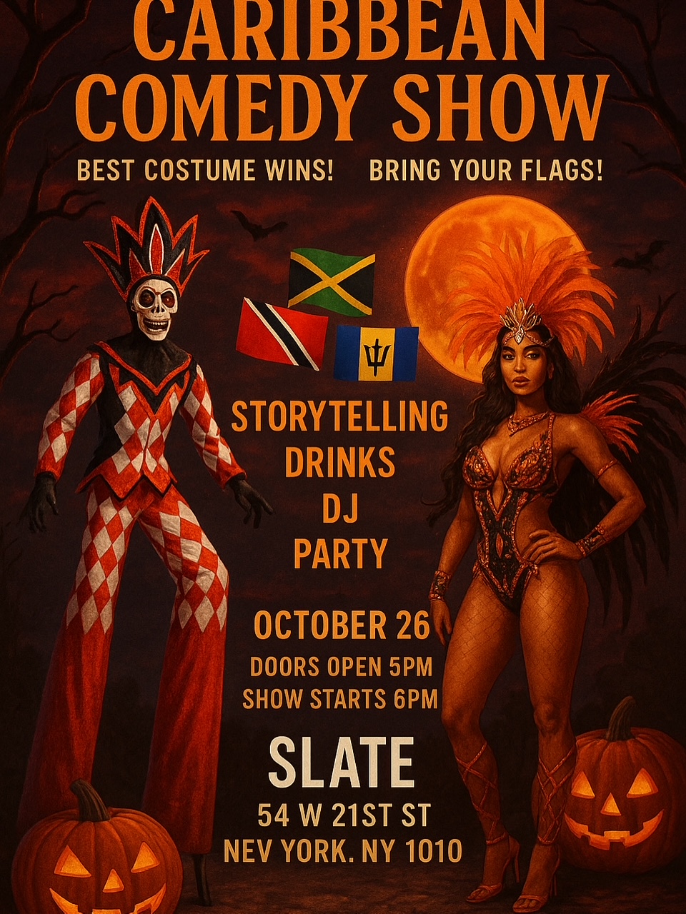 Get into the Halloween spirit Caribbean-style with spooky comedy 2
