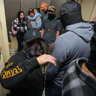 Changing tactics? ICE takes entire families into custody for questioning inside 26 Federal Plaza in detainment strategy 7 ICE agents confront family in elevator