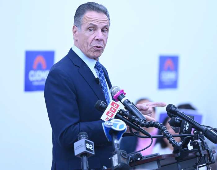 Former Gov. and mayoral candidate Andrew Cuomo.