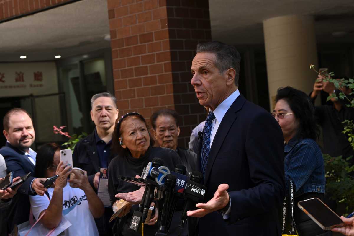 Former governor andrew cuomo speaks about rikers island closure plan