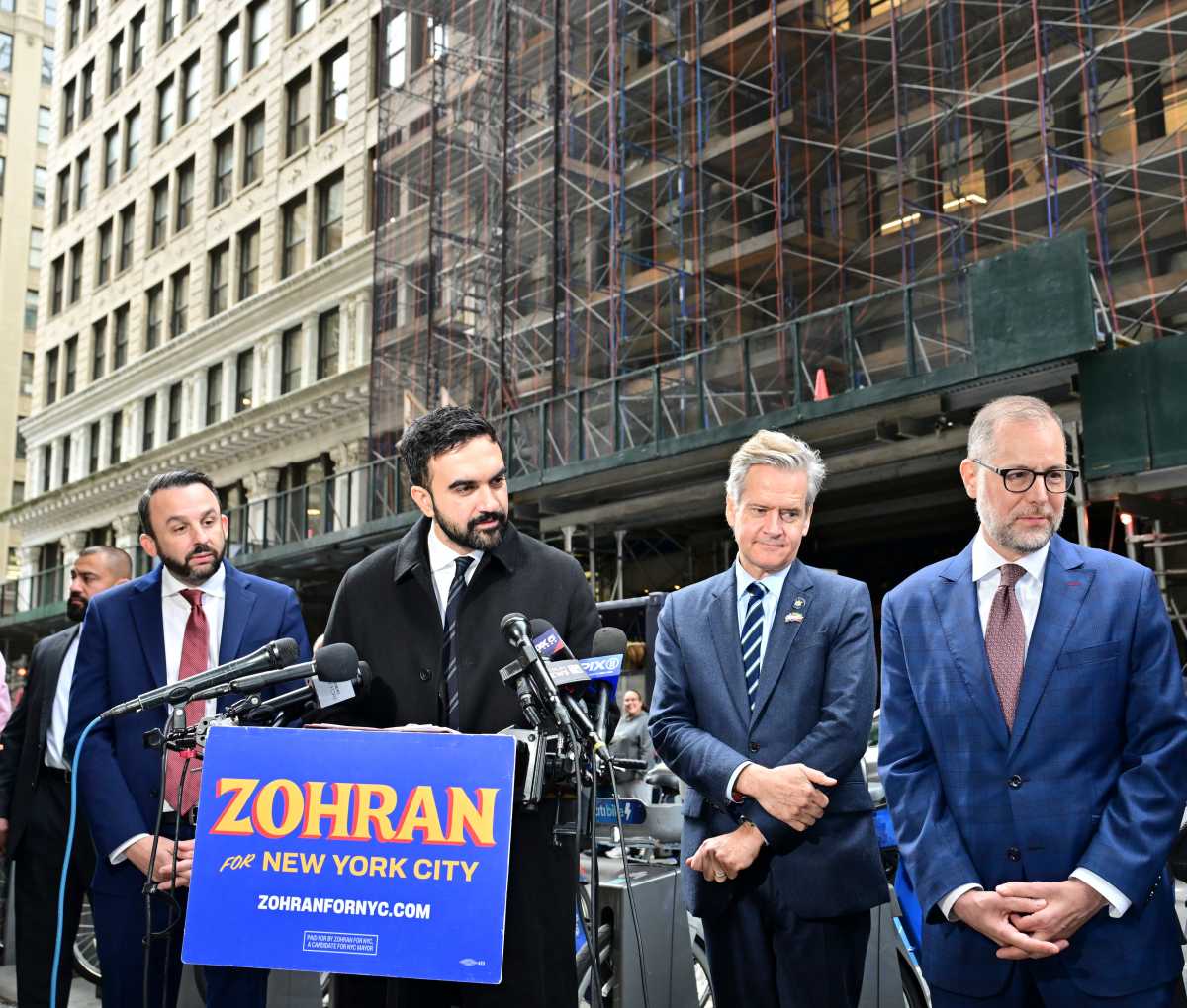 Assemblyman and Democratic Nominee Zohran Mamdani Mamdani said his administration would prioritize efficiency on city-owned properties to lead by example and encourage private building owners to follow suit.