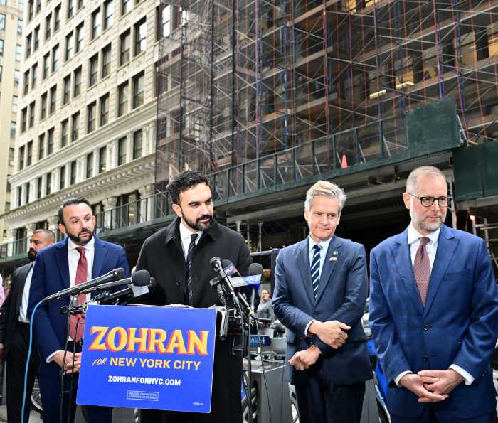 Assemblyman and Democratic Nominee Zohran Mamdani Mamdani said his administration would prioritize efficiency on city-owned properties to lead by example and encourage private building owners to follow suit.
