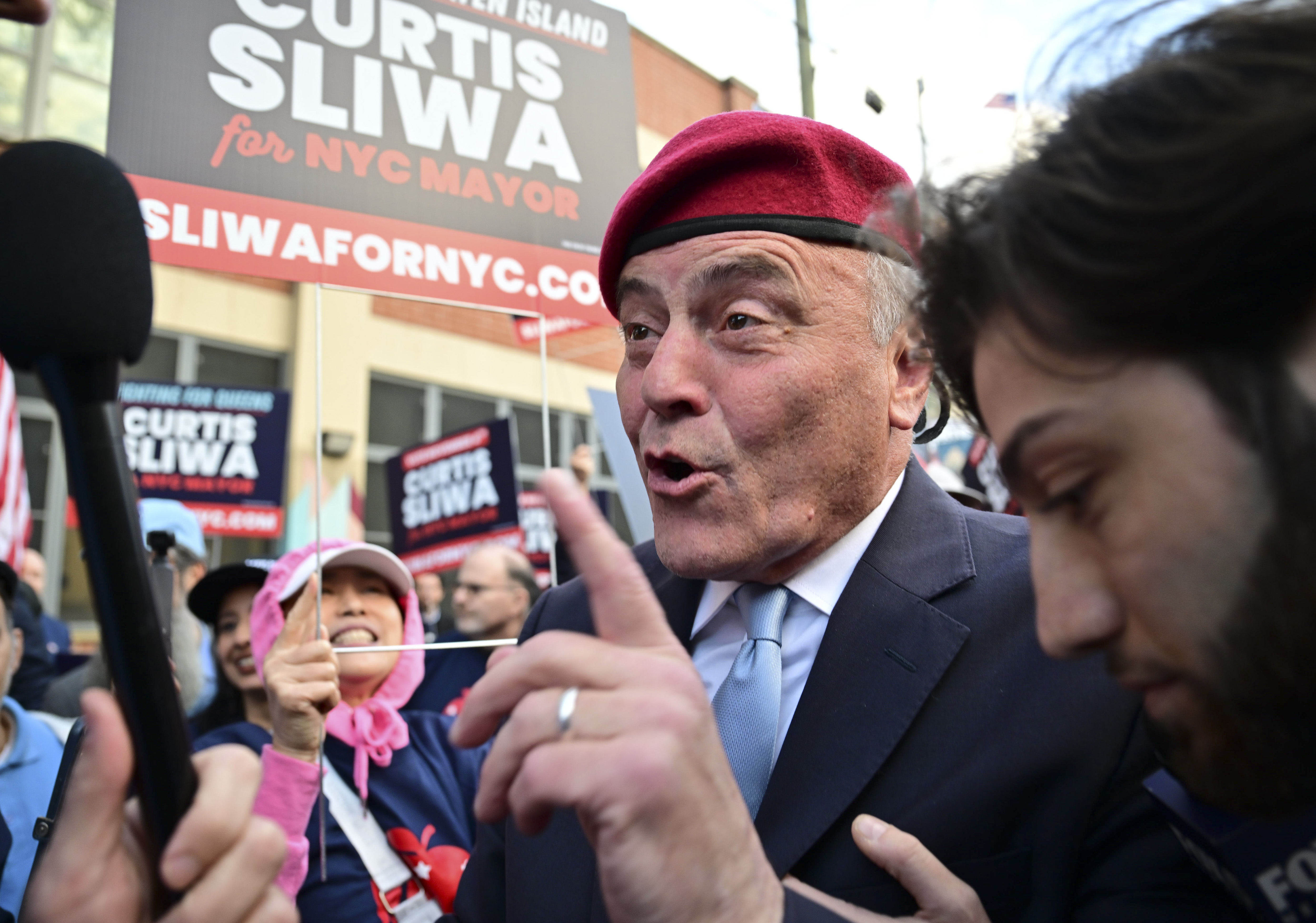 Republican candidate Curtis Sliwa.