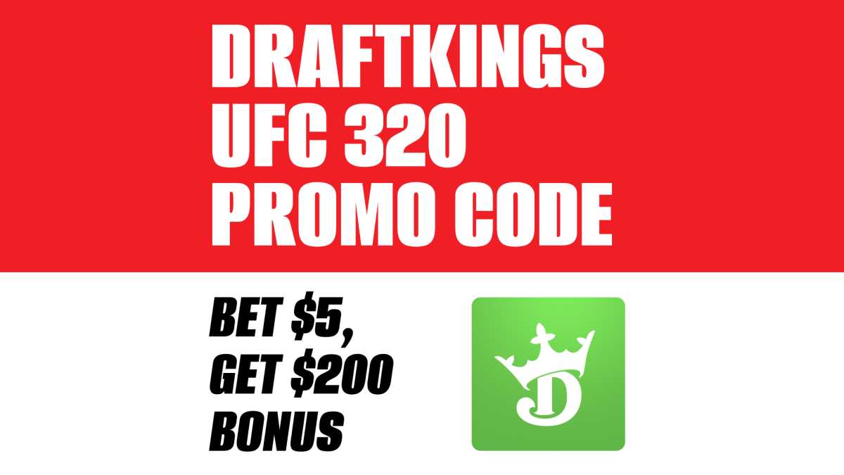 draftkings ufc 320 promo code