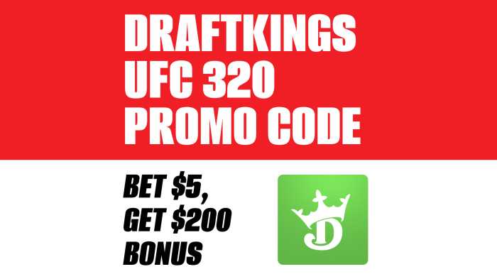 draftkings ufc 320 promo code