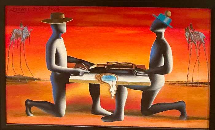 Art by Mark Kostabi
