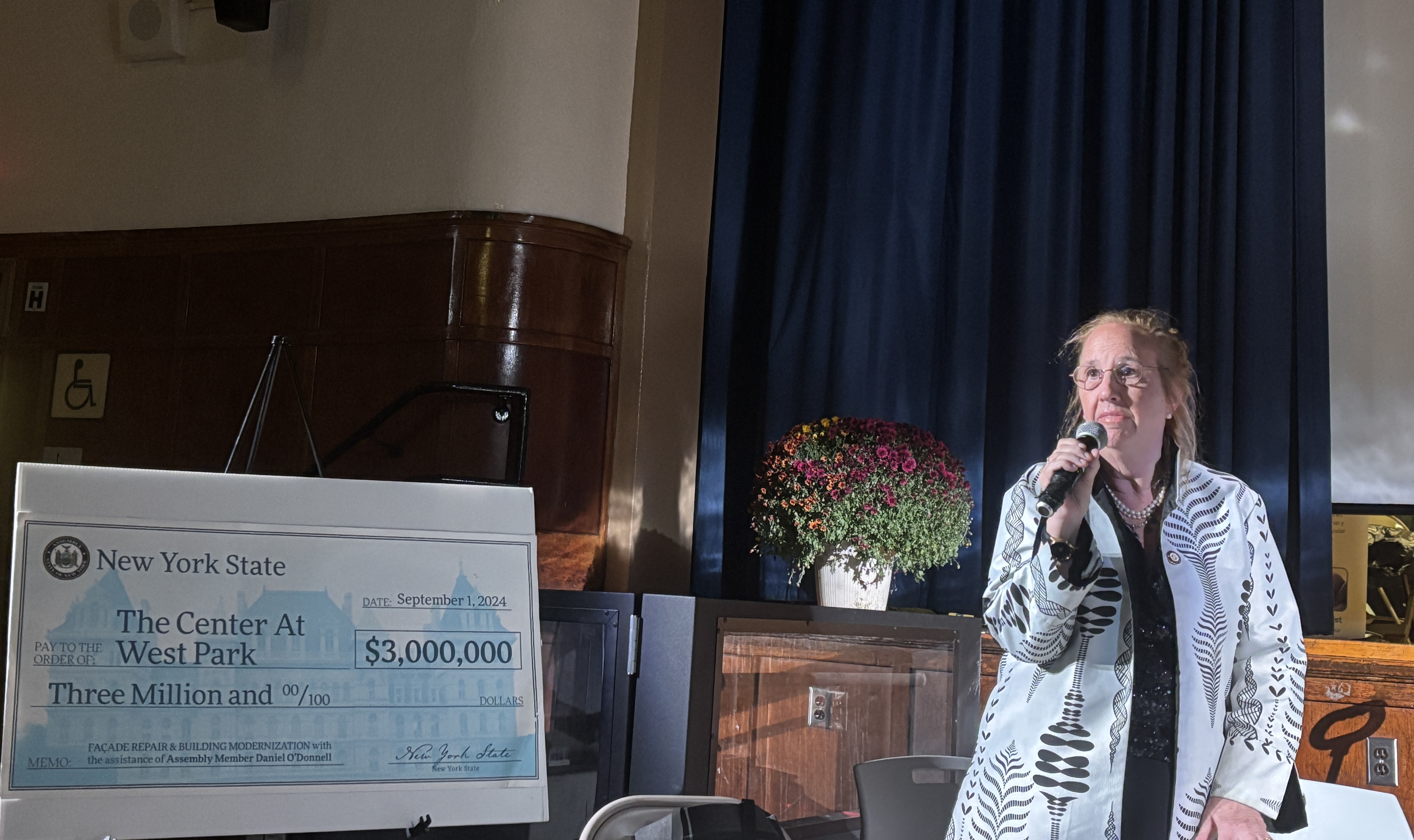 Hundreds oppose Upper West Side church demolition at community meeting 3 Council Member Gale Brewer and $3M state check to help with building