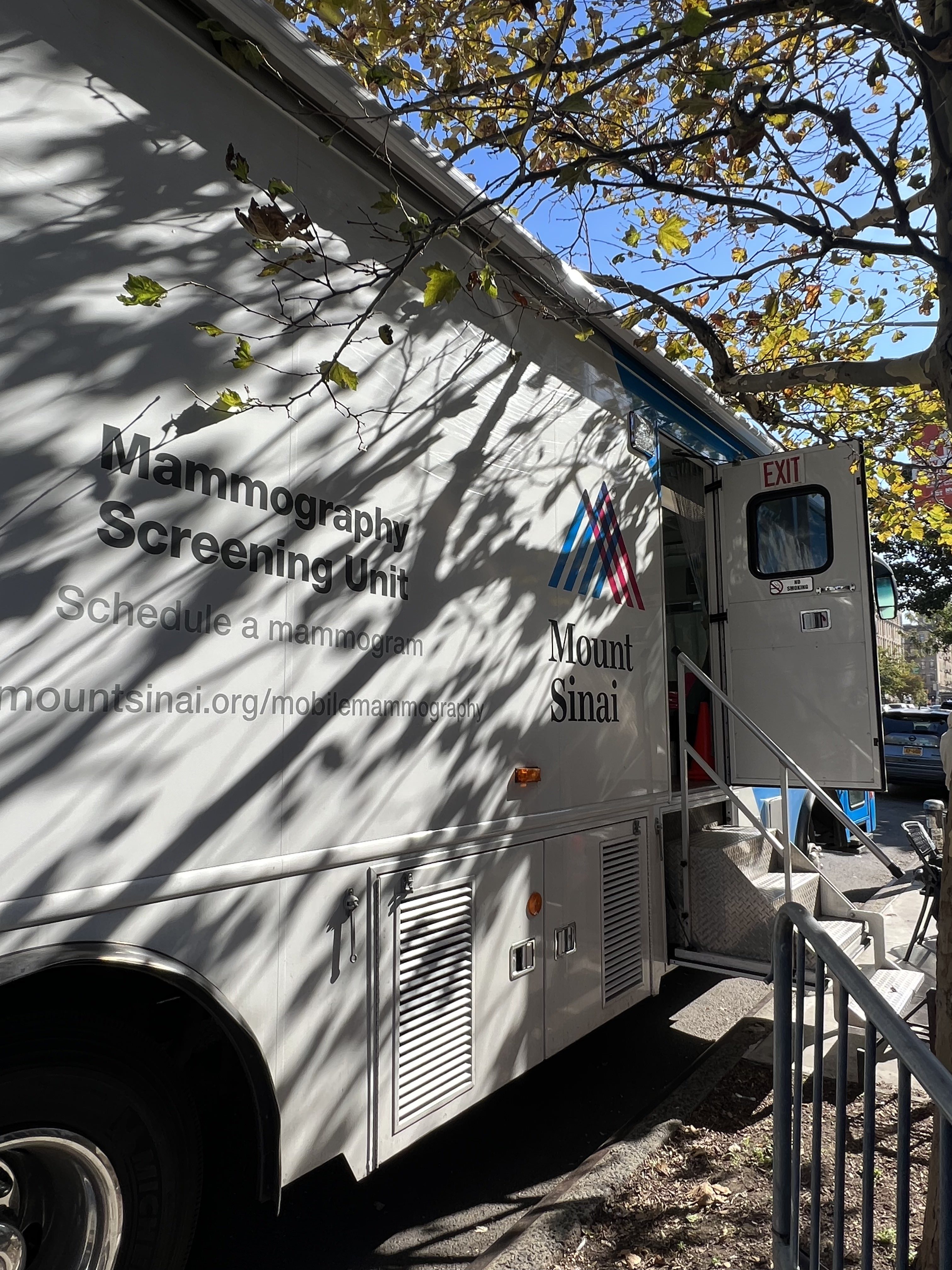 Mount Sinai’s Mammovan hits the road to bring screening access to every borough 2 The Mount Sinai Mammovan.