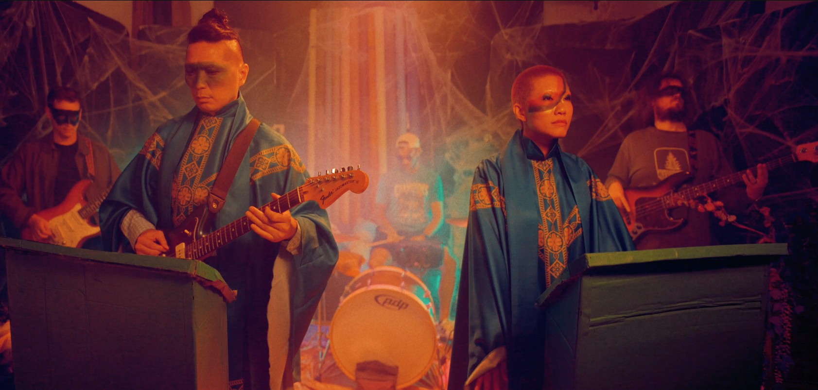 Late Cambrian's John Wlaysewski and Olivia Hui as seen in "Into The Lilac Tree."