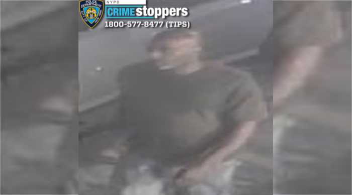 The NYPD released this image of a man sought in a hate crime investigation after two men were assaulted and subjected to anti-LGBTQ slurs in Hell’s Kitchen