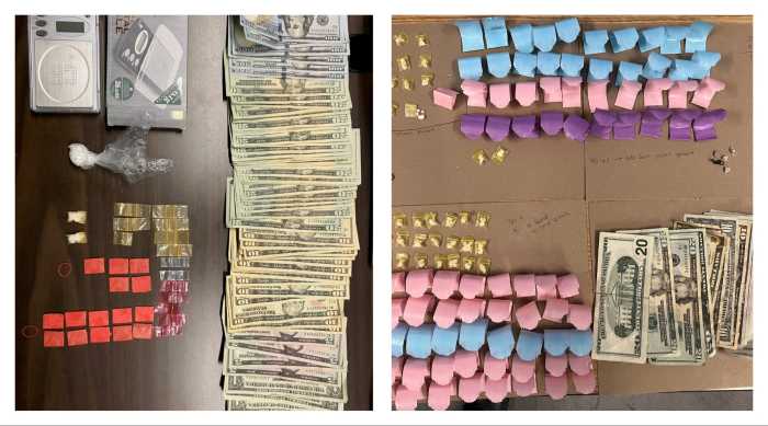 Washington Square Park drug market dismantled; five arrests linked to overdose death of Robert De Niro’s grandson 2 Photos show drug paraphernalia and cash allegedly found in the possession of Felix Cuevas, a/k/a “Cuzzo,” at the time of his arrest.