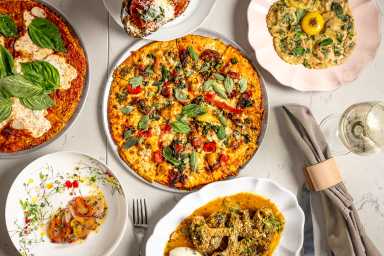 food spread from Park Rose.