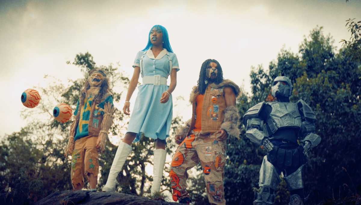 a still from the music video for Late Cambrian's into the lilac tree