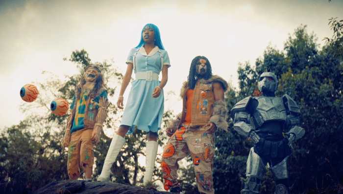 a still from the music video for Late Cambrian's into the lilac tree