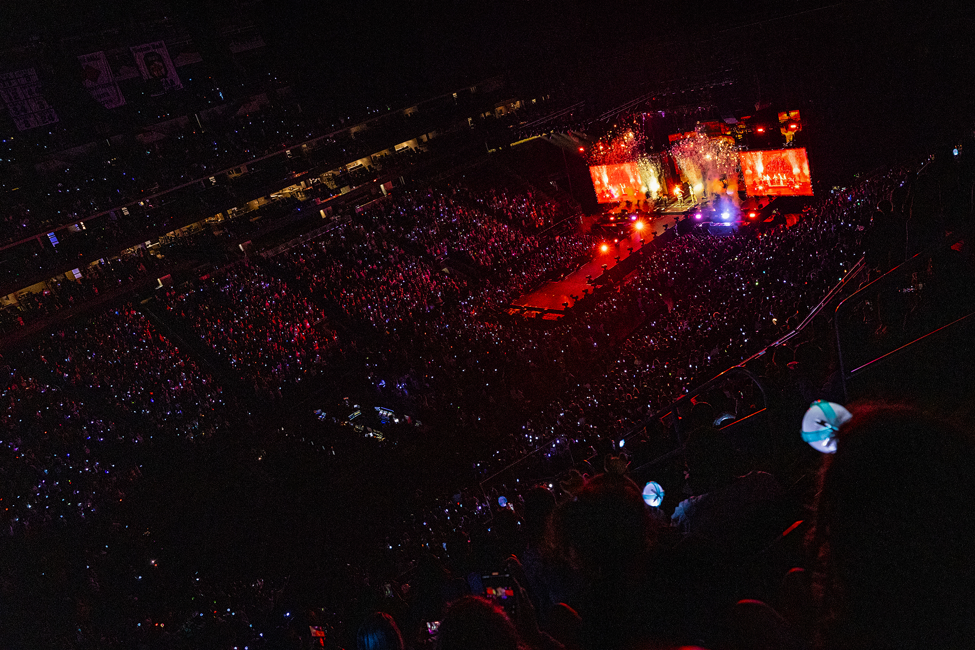 The arena was jam-packed for TXT.
