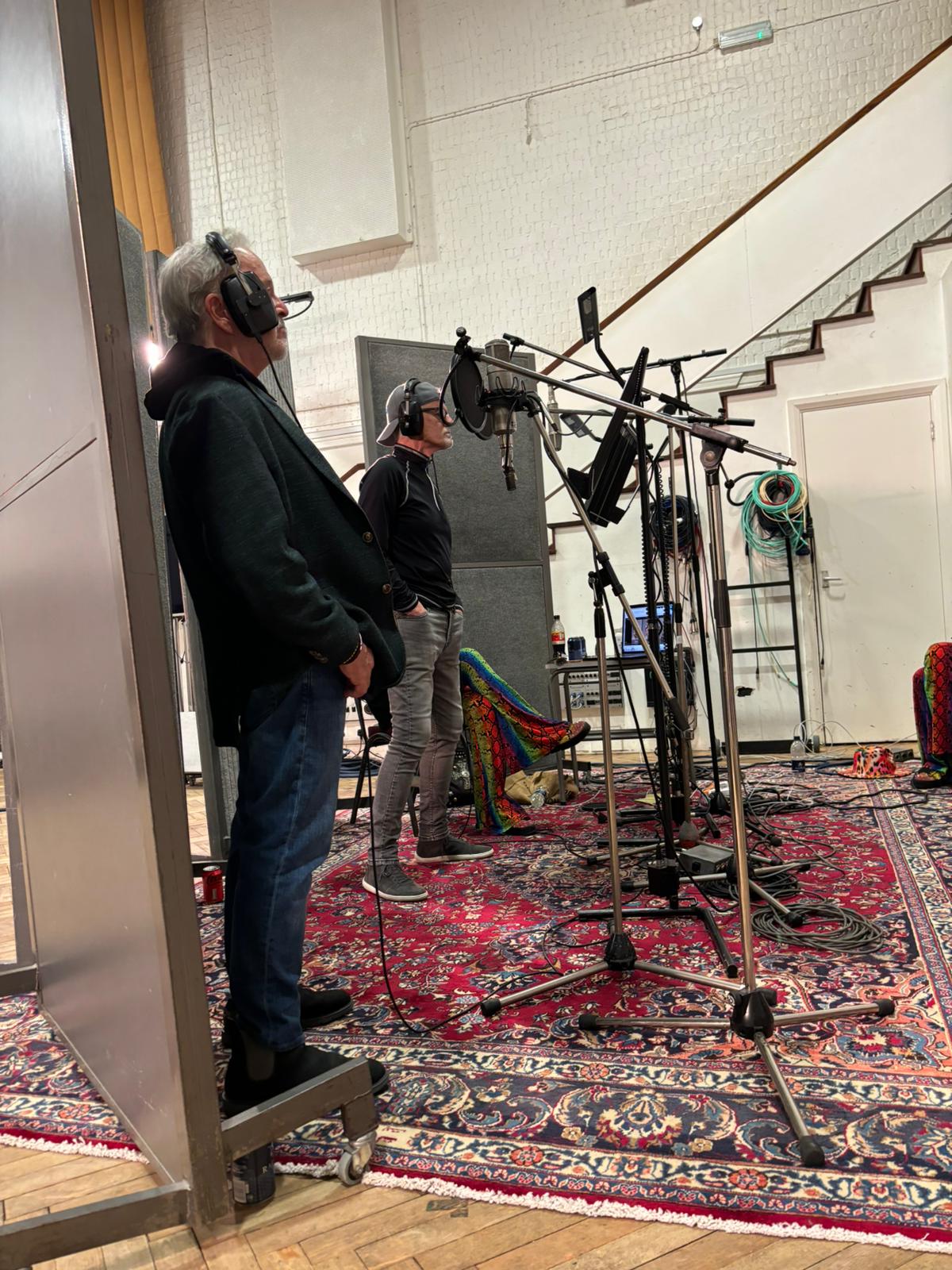 Jim Cummings as he voice acts.