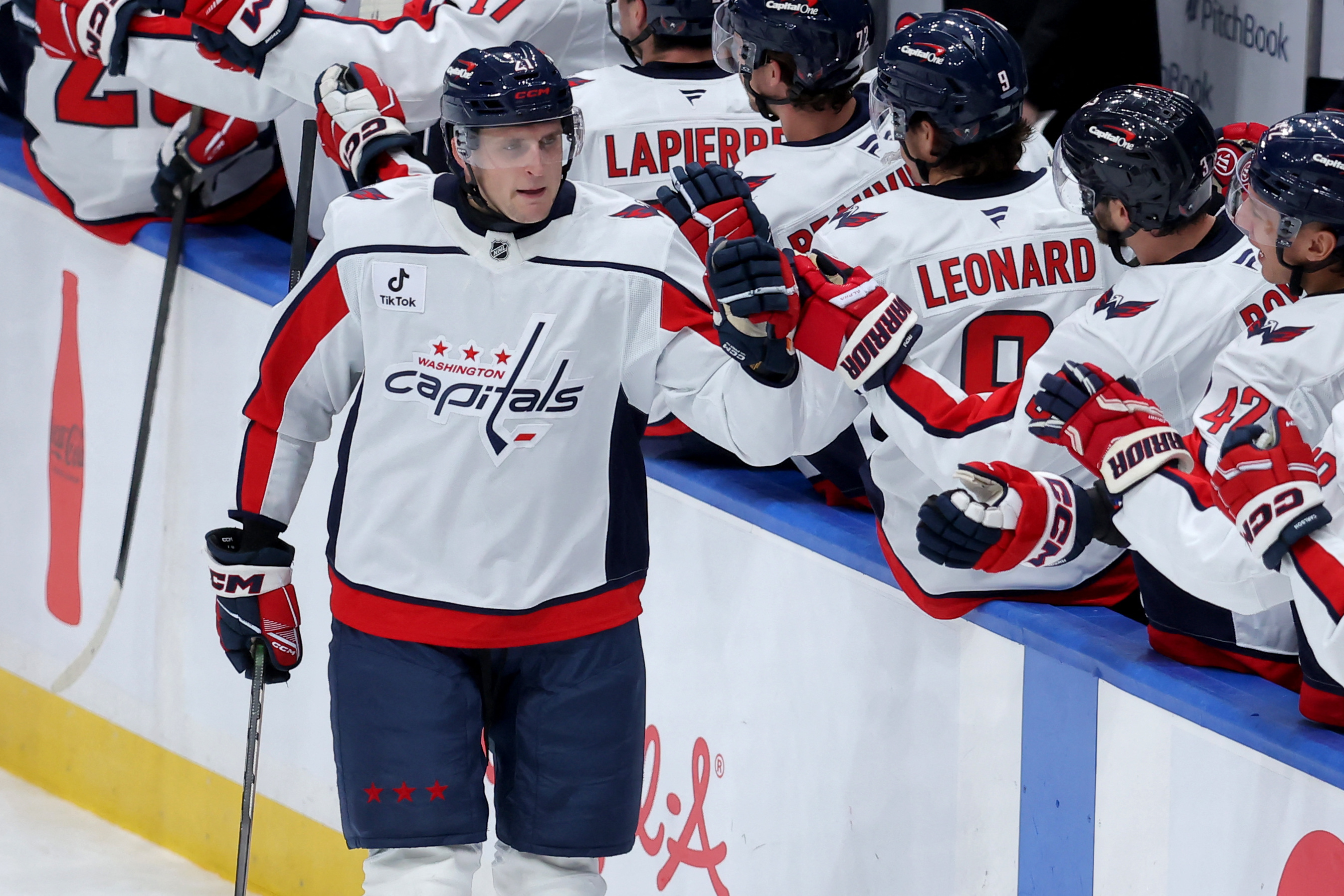 Matthew Schaefer's 1st NHL goal not enough, Islanders fall to Capitals in home opener 2 Aliaksei Protas goal Capitals Islanders home opener 10-11-25