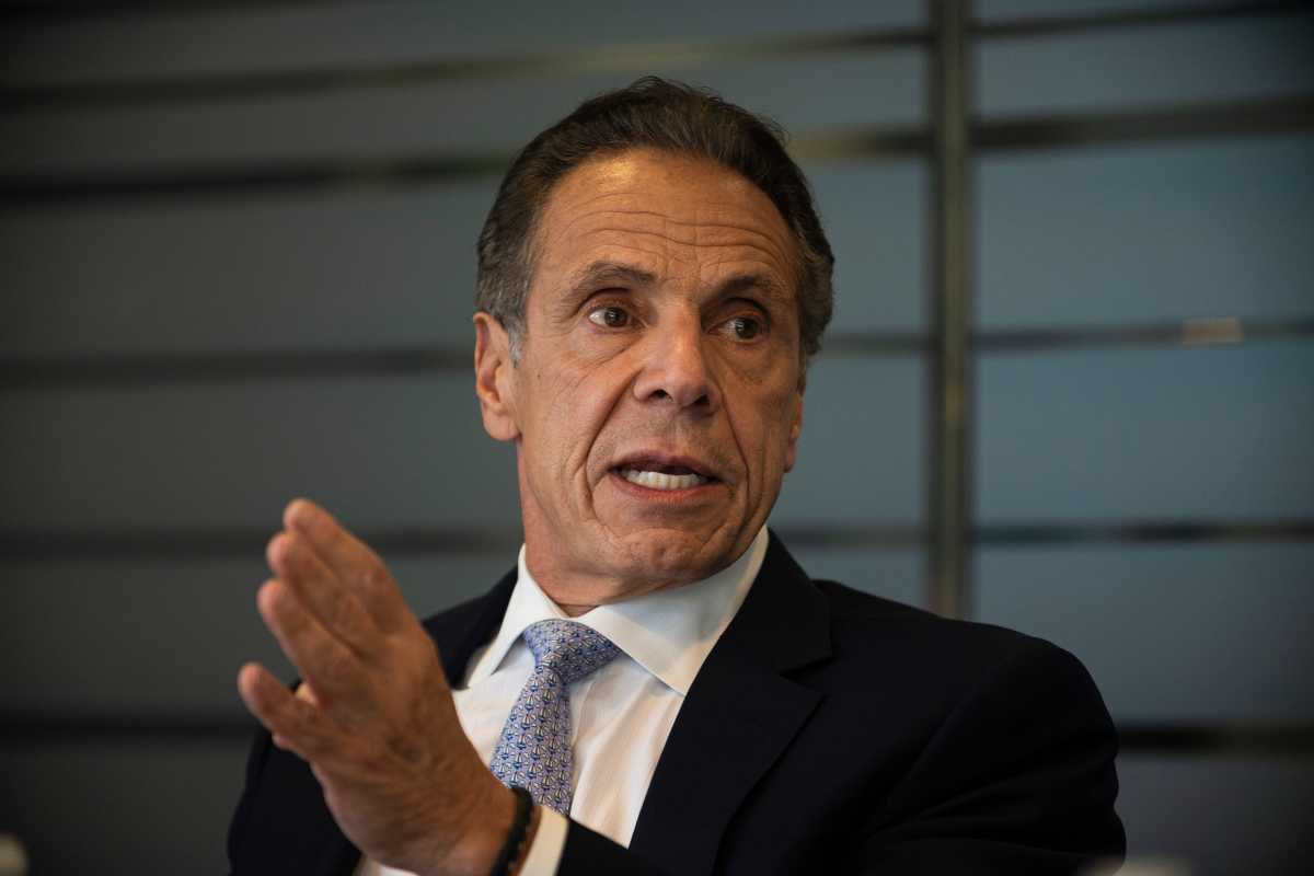 NYC Mayor's Race: Mamdani says he would nix part of Gifted and Talented program, a move Cuomo says is 'destructive' to education 2 Mayoral candidate Andrew Cuomo speaking with hand