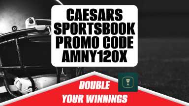Caesars Sportsbook Promo Code AMNY120X: Get 20 100% Boosts for NCAAF, NBA, World Series 4 caesars sportsbook promo code