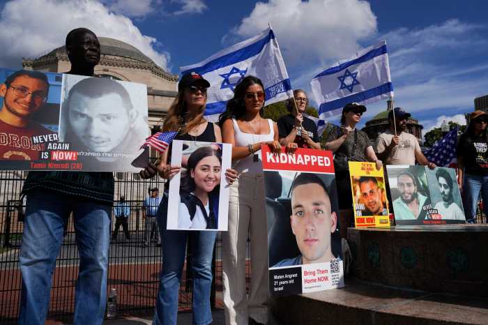 Remembering Oct. 7 attack on Israel at vigil