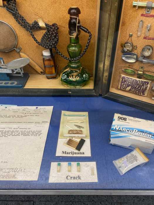 police museum exhibit