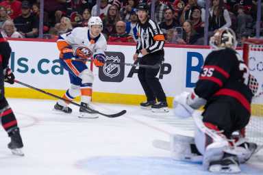 Emil Heineman rewarding Islanders' early faith in him 4 Emil Heineman Islanders Senators