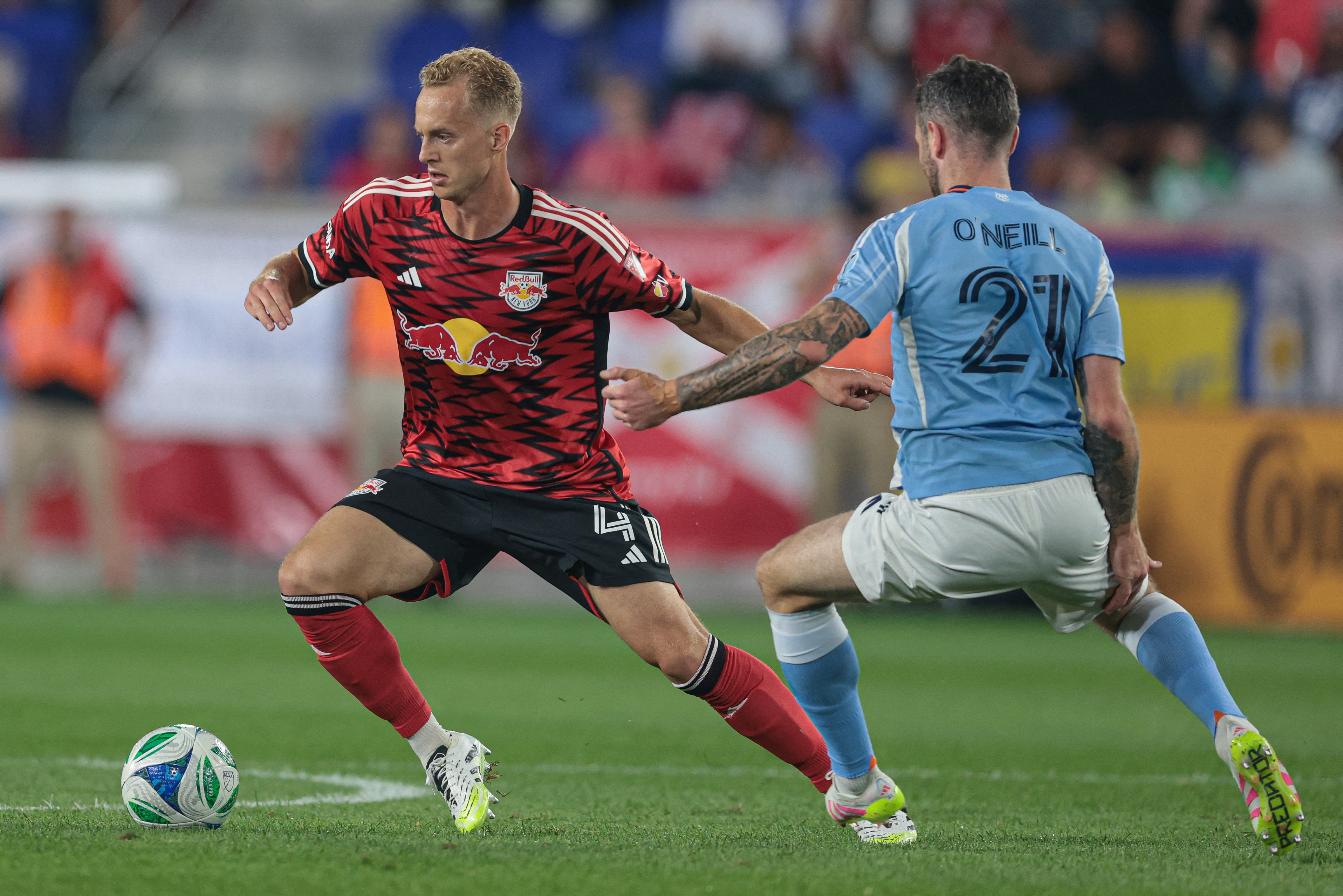 Gustav Berggren Red Bulls NYCFC