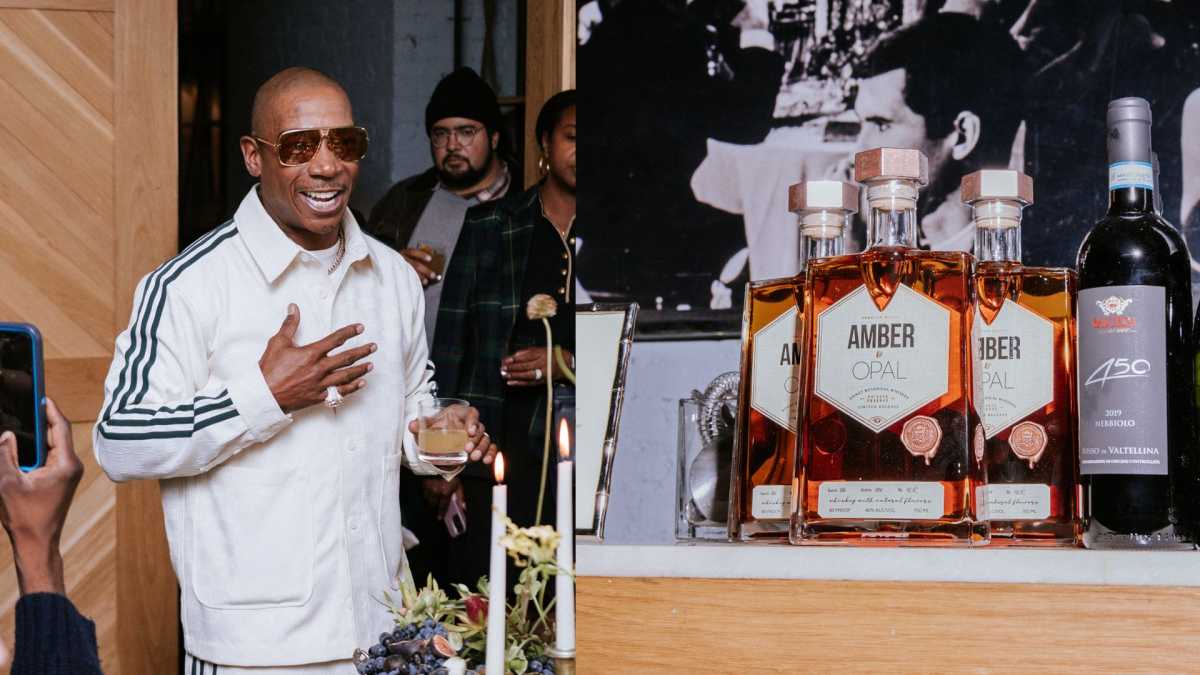 Ja Rule celebrated the launch of his new whiskey venture, Amber & Opal.