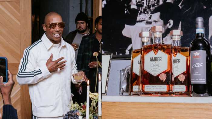 Ja Rule celebrated the launch of his new whiskey venture, Amber & Opal.