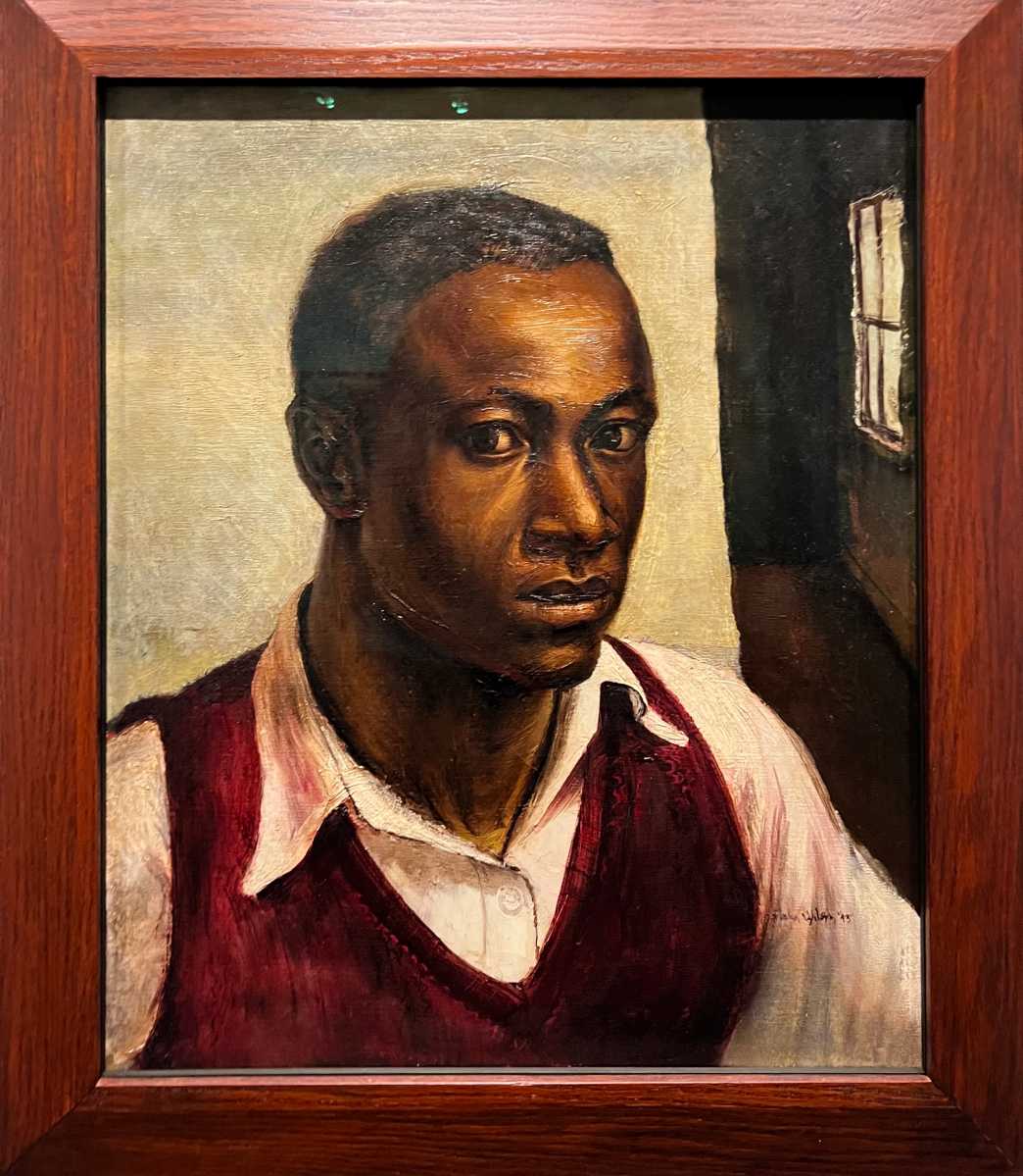 "Self Portrait" by John Wilson, 1943