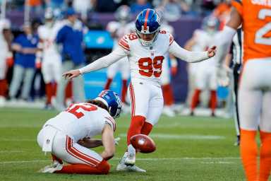 Jude mcatamney Giants Broncos missed XP
