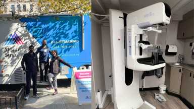 Mount Sinai's Mammvon is providing breast cancer screenings across NYC.